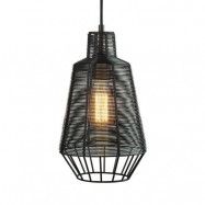 Lucande - Tinko Taklampa Ø20 Black