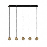 Lucande - Zale 5 Taklampa Gold/Black
