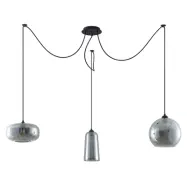 Lucande - Zyli 3 Taklampa Smoke