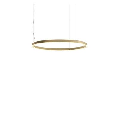 Luceplan - Compendium Circle LED Taklampa Ø110 Brass