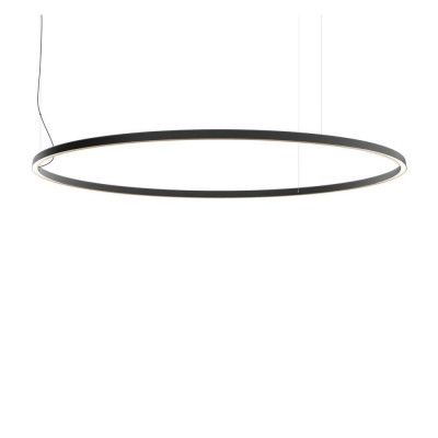 Luceplan - Compendium Circle LED Taklampa Ø200 Black