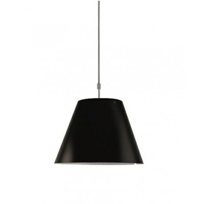 Luceplan - Costanza Taklampa Liquorice Black