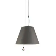 Costanza Taklampa Up/Down Concrete Grey Luceplan - Matsal - Aluminium