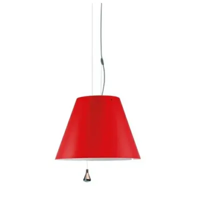 Luceplan - Costanza Taklampa Up/Down Primary Red