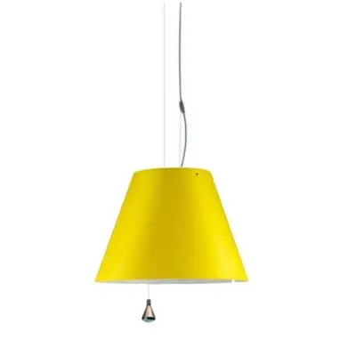Luceplan - Costanza Taklampa Up/Down Smart Yellow