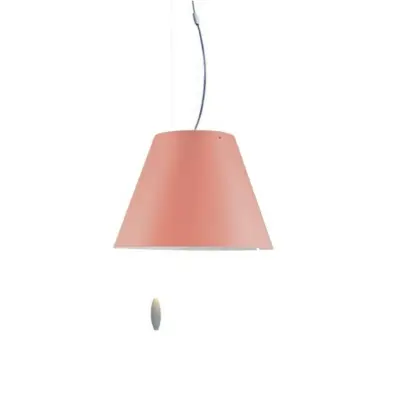 Luceplan - Costanzina Taklampa Edgy Rosa