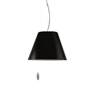 Luceplan - Costanzina Taklampa Liquorice Black