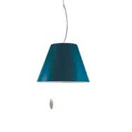 Luceplan - Costanzina Taklampa Petroleum Blue