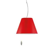 Luceplan - Costanzina Taklampa Primary Red