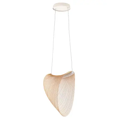 Luceplan - Illan Taklampa Ø60 Birch