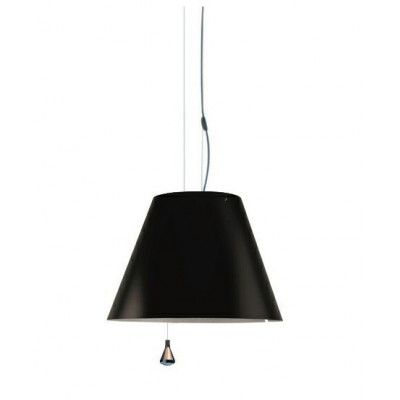 Luceplan - Lady Costanza Taklampa Black