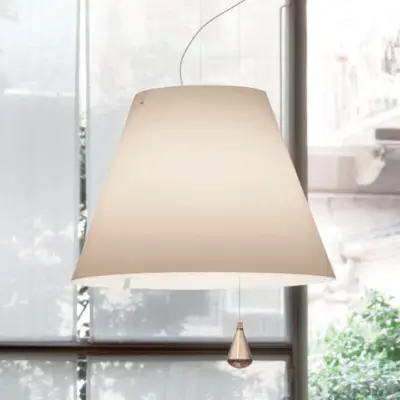 Luceplan - Lady Costanza Taklampa White