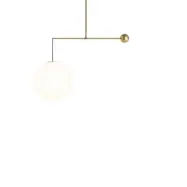 Malamata Taklampa Ø48 Brass Luceplan - Matsal - Metall