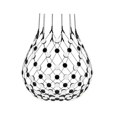 Luceplan - Mesh trådlös LED-hänglampa Ø 80 cm, dimbar, smart