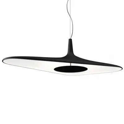 Luceplan - Soleil Noir Taklampa 35 Svart