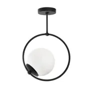LUMI GMN taklampa - svart metall