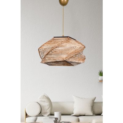 LUMI HM190 taklampa - naturligt trä (Ø36)