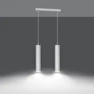 LUNA 2 Taklampa, Vit