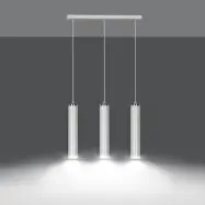 LUNA 3 Taklampa, Vit