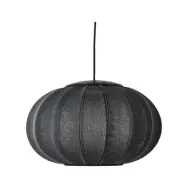 Made By Hand - Knit-Wit 45 Oval LED Taklampa Black