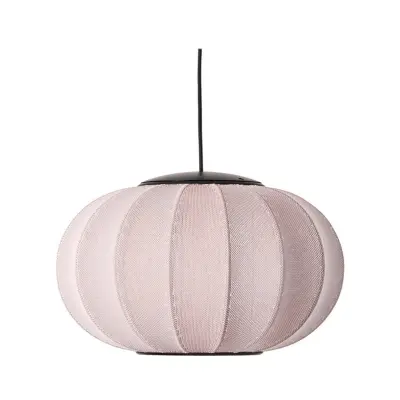Made By Hand - Knit-Wit 45 Oval LED Taklampa Light Rosa