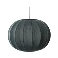 Made By Hand - Knit-Wit 45 Round LED Taklampa Black