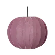 Made By Hand - Knit-Wit 45 Round LED Taklampa Burgundy