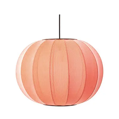 Made By Hand - Knit-Wit 45 Round LED Taklampa Coral