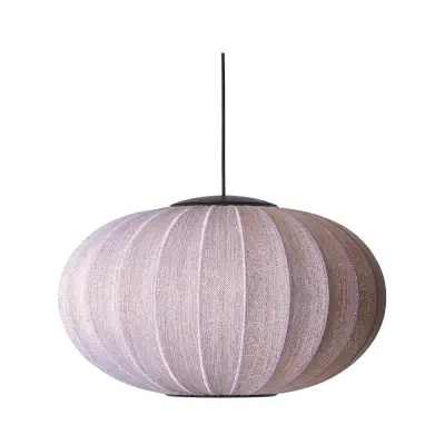 Made By Hand - Knit-Wit 57 Oval LED Taklampa Anniversary Glitter Gold