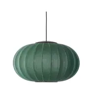 Made By Hand - Knit-Wit 57 Oval LED Taklampa Tweed Green