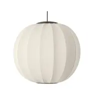 Made By Hand - Knit-Wit 60 Round LED Taklampa Pearl White