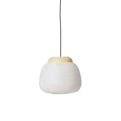 Made By Hand - Papier Single Taklampa Ø40 Soft Yellow