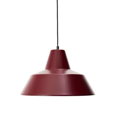 Made By Hand - Workshop Taklampa W5 Wine Red