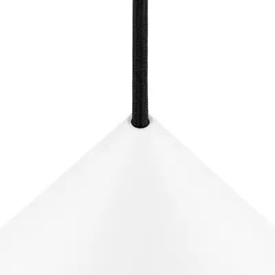 Magico 38 pendellampa, mattvit – SLV - Vardagsrum - Modern - Aluminium - Med lampskärm