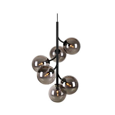 Markslöjd - Callisto 6 Taklampa Svart/Røyk