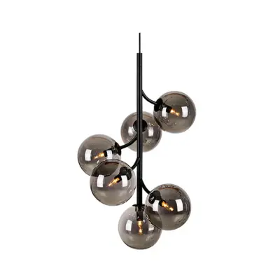 Markslöjd - Callisto 6 Taklampa Svart/Røyk