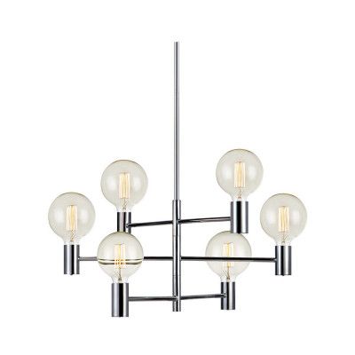 Markslöjd - Capital 6 Taklampa Krom