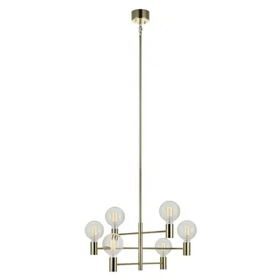 Markslöjd - Capital 6 Taklampa Mässing