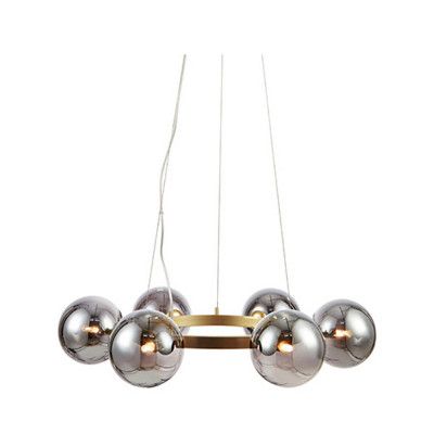 Markslöjd - Circle 6 Taklampa Guld/Røyk