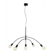 Markslöjd CRUX Taklampa 5L Svart