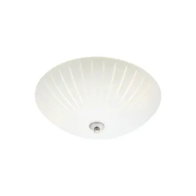 Markslöjd - Cut 2 Plafond Vit/Stål