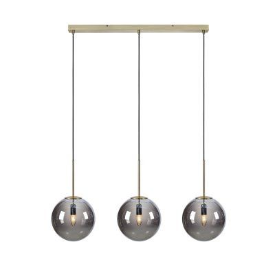 Markslöjd DIONE Taklampa 3L Smoke/Antik