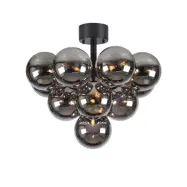 Markslöjd - Merlot 13 Plafond Matt Svart/Røyk