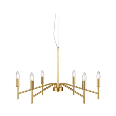 Markslöjd - Monarch 6 Taklampa Guld