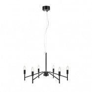 Markslöjd MONARCH Taklampa 6L Svart