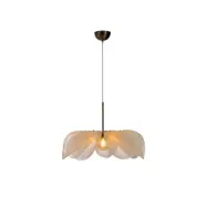 Markslöjd - Styrka pendellampa, Ø 75 cm, mässing/beige