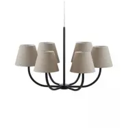 Markslöjd Takkrona COZY 6L Svart/Beige