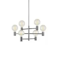 Markslöjd Taklampa Capital 6L Krom