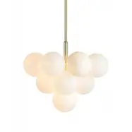 Markslöjd Taklampa MERLOT 13L Mässing/Vit