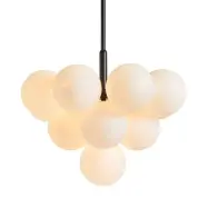 Markslöjd Taklampa MERLOT 13L Svart/Vit